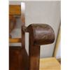 Image 4 : Koa Wood Rocking Armchair w/ Slatted Back 24" x 19" x 34"H