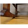 Image 8 : Koa Wood Rocking Armchair w/ Slatted Back 24" x 19" x 34"H