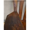 Image 10 : Koa Wood Rocking Armchair w/ Slatted Back 28" x 18" x 36"H