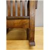 Image 14 : Koa Wood Rocking Armchair w/ Slatted Back 28" x 18" x 36"H