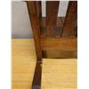 Image 26 : Koa Wood Rocking Armchair w/ Slatted Back 28" x 18" x 36"H