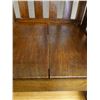 Image 5 : Koa Wood Rocking Armchair w/ Slatted Back 28" x 18" x 36"H