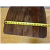Image 13 : Koa Wood Stationary Chair w/ Slatted Back 16" x 15" x 32"H