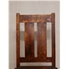 Image 3 : Koa Wood Stationary Chair w/ Slatted Back 17" x 16" x 36"H