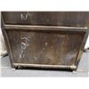 Image 15 : Wooden Armoire Cabinet w/ Metal Hardware & Inside Shelving 33" x 17" x 62"H