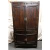 Image 1 : Wooden Armoire Cabinet w/ Metal Hardware & Inside Shelving 33" x 17" x 62"H