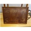 Image 13 : Rolling Wooden Tea Cart w/ Removable Top & Undershelf 32" x 20" x 30"H