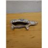 Image 10 : Qty 3 Carved Figurines: Owl, Elephant Letter Opener & Pig, Misc Sizes