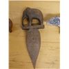 Image 6 : Qty 3 Carved Figurines: Owl, Elephant Letter Opener & Pig, Misc Sizes