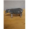 Image 8 : Qty 3 Carved Figurines: Owl, Elephant Letter Opener & Pig, Misc Sizes