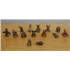 Image 1 : Qty 14 Miniature Animal Figurines, Misc Sizes
