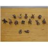 Image 2 : Qty 14 Miniature Animal Figurines, Misc Sizes