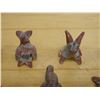 Image 7 : Qty 14 Miniature Animal Figurines, Misc Sizes