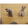 Image 8 : Qty 14 Miniature Animal Figurines, Misc Sizes