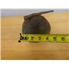 Image 8 : Carved Metal Container w/ Lid, 4.5" Dia, 6.5"H