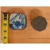 Image 12 : Qty 2 Metal Trinket Boxes w/ Maker's Marks, Misc Sizes
