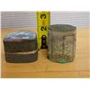 Image 13 : Qty 2 Metal Trinket Boxes w/ Maker's Marks, Misc Sizes