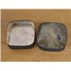 Image 5 : Qty 2 Metal Trinket Boxes w/ Maker's Marks, Misc Sizes