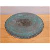 Image 5 : Carved Metal Platter w/ Scalloped Edges 17" Dia, 2"H