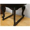 Image 7 : Qty 2 Wooden Plant Stands w/ Cabriole Legs Approx. 16" Dia, 10-11"H
