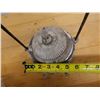 Image 9 : Meriden Company Carved Metal Quadruple Plate w/ Handle Marked 4992 & DR54, 6" Dia, 11.5"H