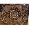 Image 7 : Carved Wooden Hinged Chest w/ Mother of Pearl Inlay, 27" x 13" x 15"H