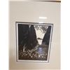 Image 2 : Battle Scene Wood Block Artwork by Juliet May Fraser, 11" x 13" Framed & Matted