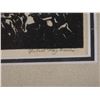 Image 6 : Battle Scene Wood Block Artwork by Juliet May Fraser, 11" x 13" Framed & Matted