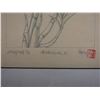 Image 4 : Botanical Artwork Marked Artist Proof 2/5  Wren w/ Stamp, 13" x 21" Framed & Matted