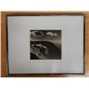 Image 1 : Cloud Visiting the Valley B&W Photographic Image, by Frank Salmorogli (?) 1997, 18" X 14" Framed
