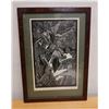 Image 1 : New Banana (Pola) Block Print 3/80 by Tomas Belsky '98,  17" x 25" Framed