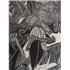 Image 3 : New Banana (Pola) Block Print 3/80 by Tomas Belsky '98,  17" x 25" Framed
