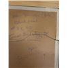 Image 8 : New Banana (Pola) Block Print 3/80 by Tomas Belsky '98,  17" x 25" Framed