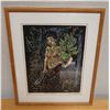 Image 1 : Banana Woman Ltd. Ed. Artwork 35/50 by Tomas Belsky, 16" x 20" Framed