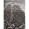 Image 6 : Maui's Canoe Ltd. Ed. Artwork 20/50 Hilo by Tomas Belsky '92,  15" x 18" Framed & Matted