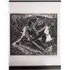 Image 2 : Suisan Fish Market Ltd. Ed. Artwork 38/65 by Tomas Belsky '97, 19"x18"