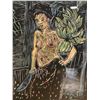 Image 2 : Banana Woman Ltd. Ed. Artwork 34/50 by Tomas Belsky, 16" x 20" Framed