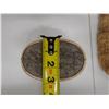 Image 8 : Woven Purse w/ Strap & Oval Basket Container w/ Lid, Misc Sizes