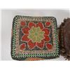 Image 5 : Qty 2 Square Beaded Trinket Boxes w/ Lids, 4" x 4" x 4.5"H