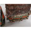 Image 6 : Qty 2 Square Beaded Trinket Boxes w/ Lids, 4" x 4" x 4.5"H