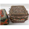 Image 7 : Qty 2 Square Beaded Trinket Boxes w/ Lids, 4" x 4" x 4.5"H