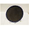 Image 16 : Two Woven Bowls & One Ceremonial Beaded Hat, Misc Sizes