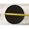 Image 18 : Two Woven Bowls & One Ceremonial Beaded Hat, Misc Sizes