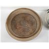 Image 3 : Two Woven Bowls & One Ceremonial Beaded Hat, Misc Sizes