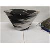 Image 8 : Two Woven Bowls & One Ceremonial Beaded Hat, Misc Sizes
