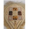 Image 10 : Qty 2 Hand-Woven Fans Approx. 12" x 14"L