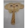 Image 11 : Qty 2 Hand-Woven Fans Approx. 12" x 14"L