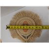 Image 7 : Qty 2 Hand-Woven Fans Approx. 12" x 14"L