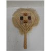 Image 9 : Qty 2 Hand-Woven Fans Approx. 12" x 14"L