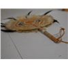 Image 11 : Qty 2 Hand-Woven Fans Approx. 8-9" x 13"L